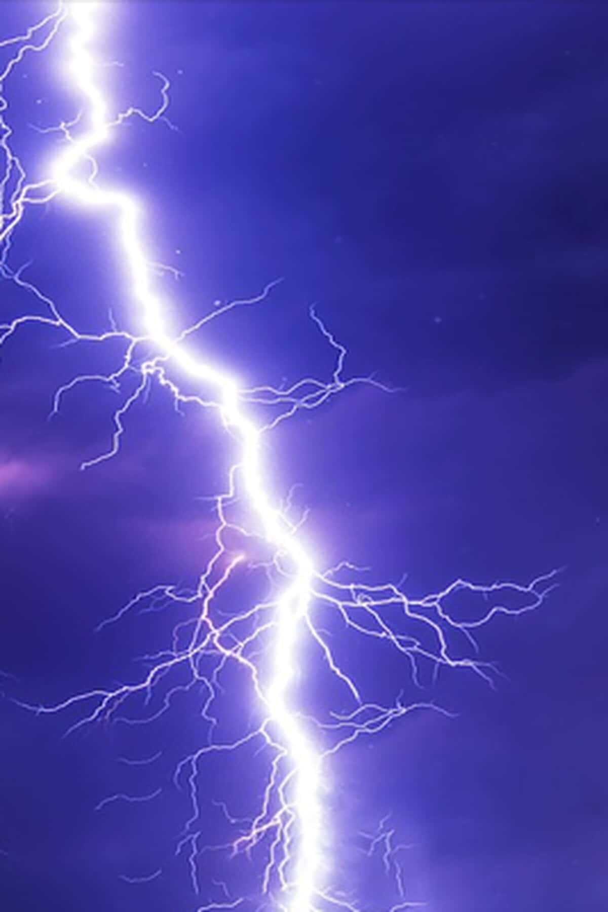 Unlock The Power Of Purple Lightning Background