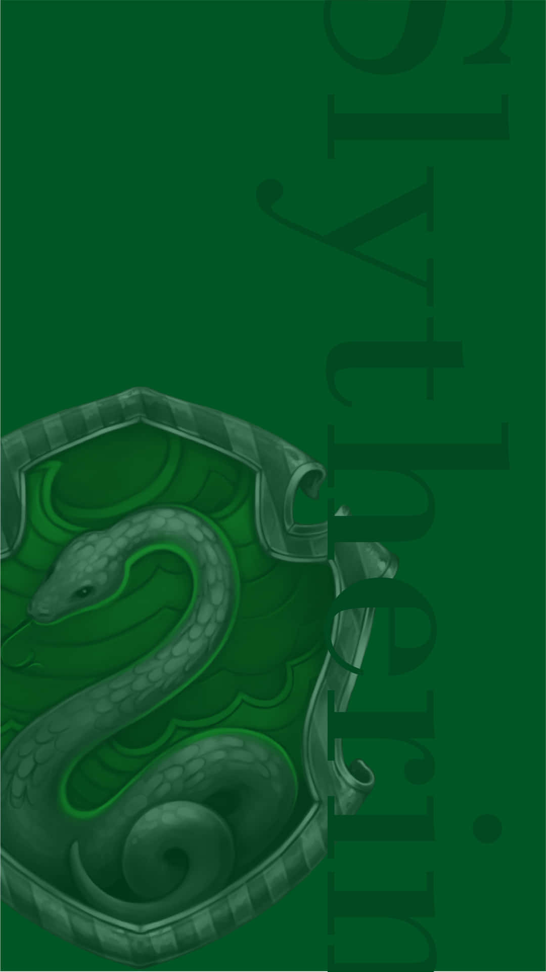 Unlock The Power Of Slytherin With The Officially Licensed Phone. Background