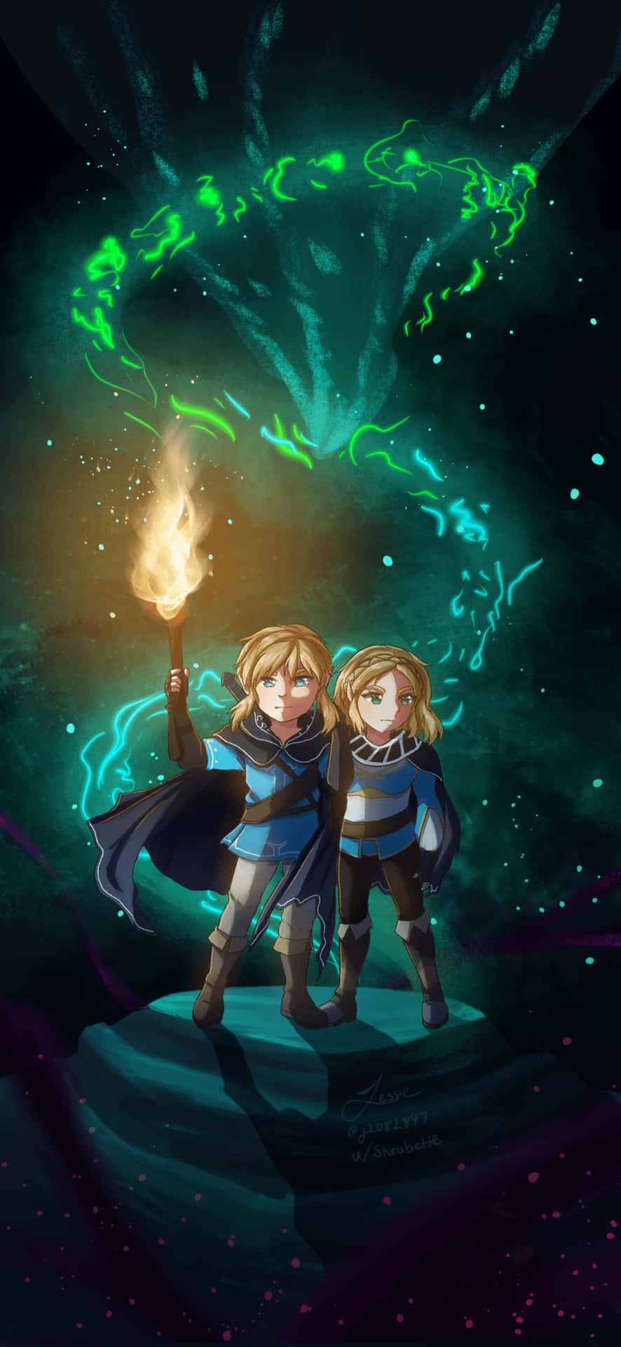 Unlock The Power Of The Hyrule Cell Phone Background