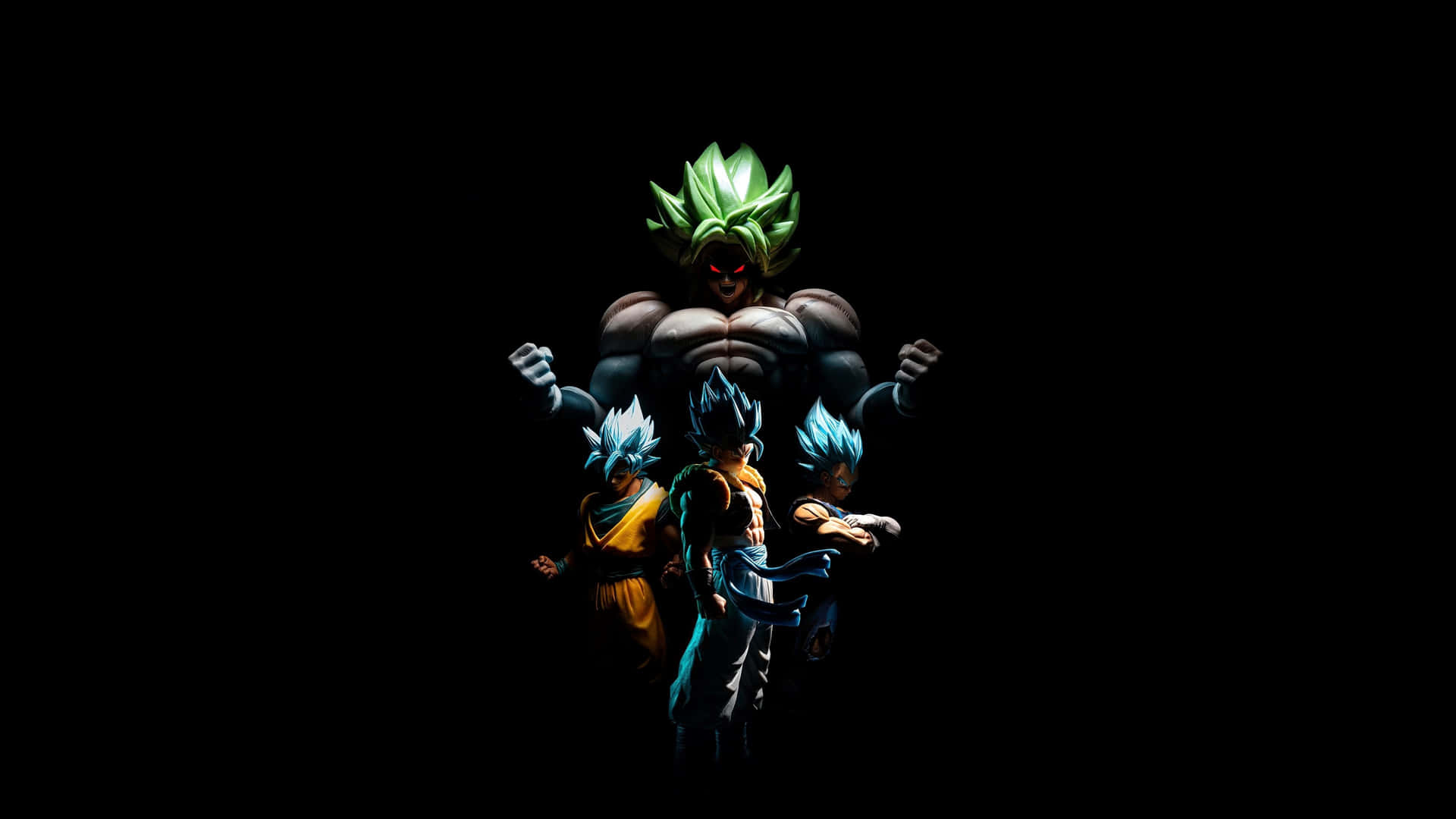 Unlock The Power Of The Legendary Super Saiyan In Broly 4k Background