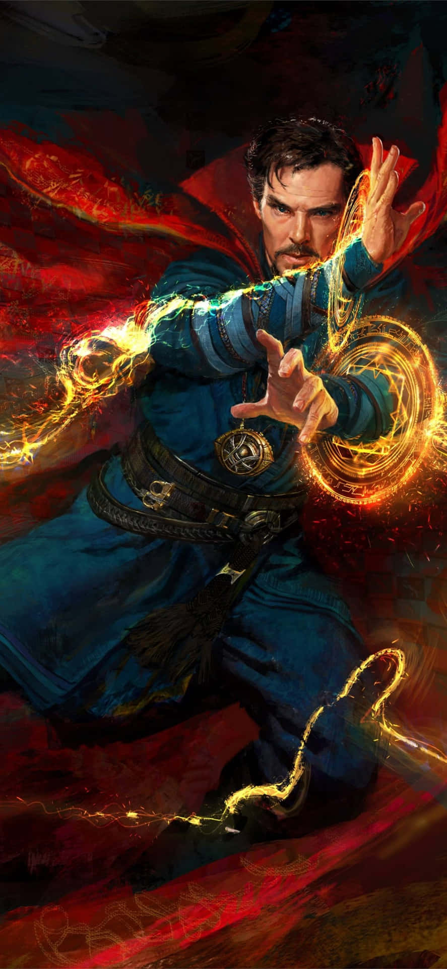 Unlock The Power Of Your Mind With Doctor Strange On Your Iphone Background