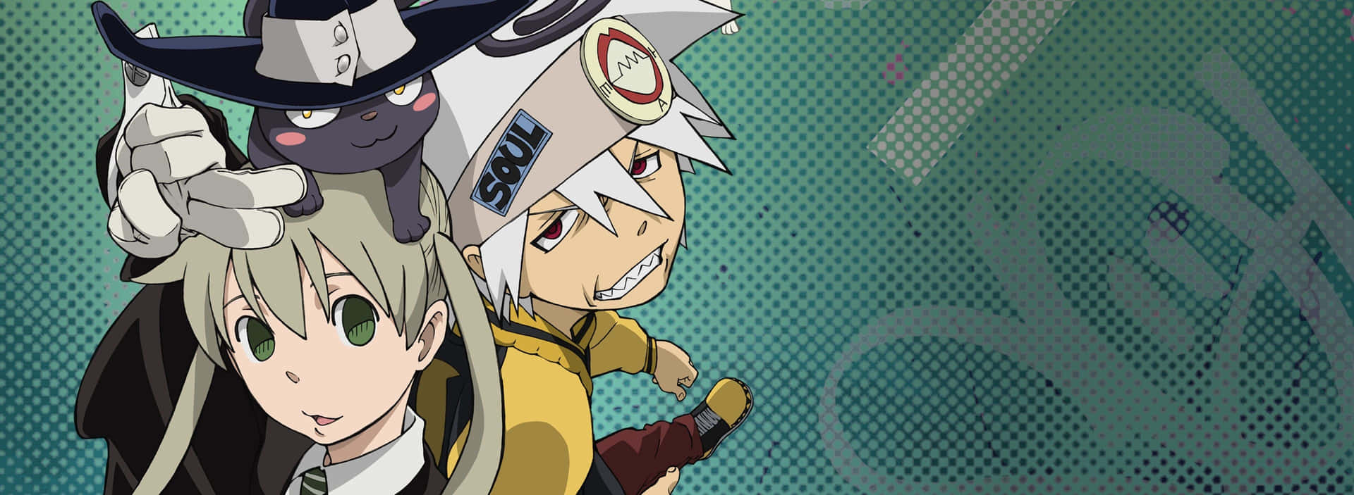 Unlock The Power Within With Soul Eater Manga Background
