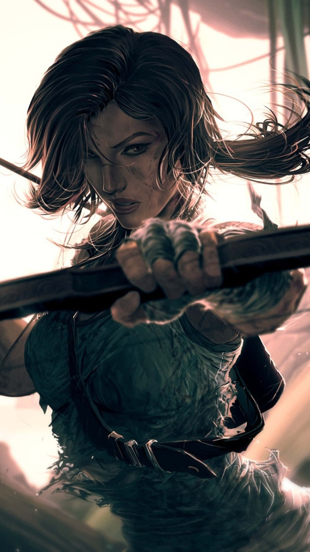 Unlock The Secrets Of Gaming With Tomb Raider On Your Iphone 5s Background