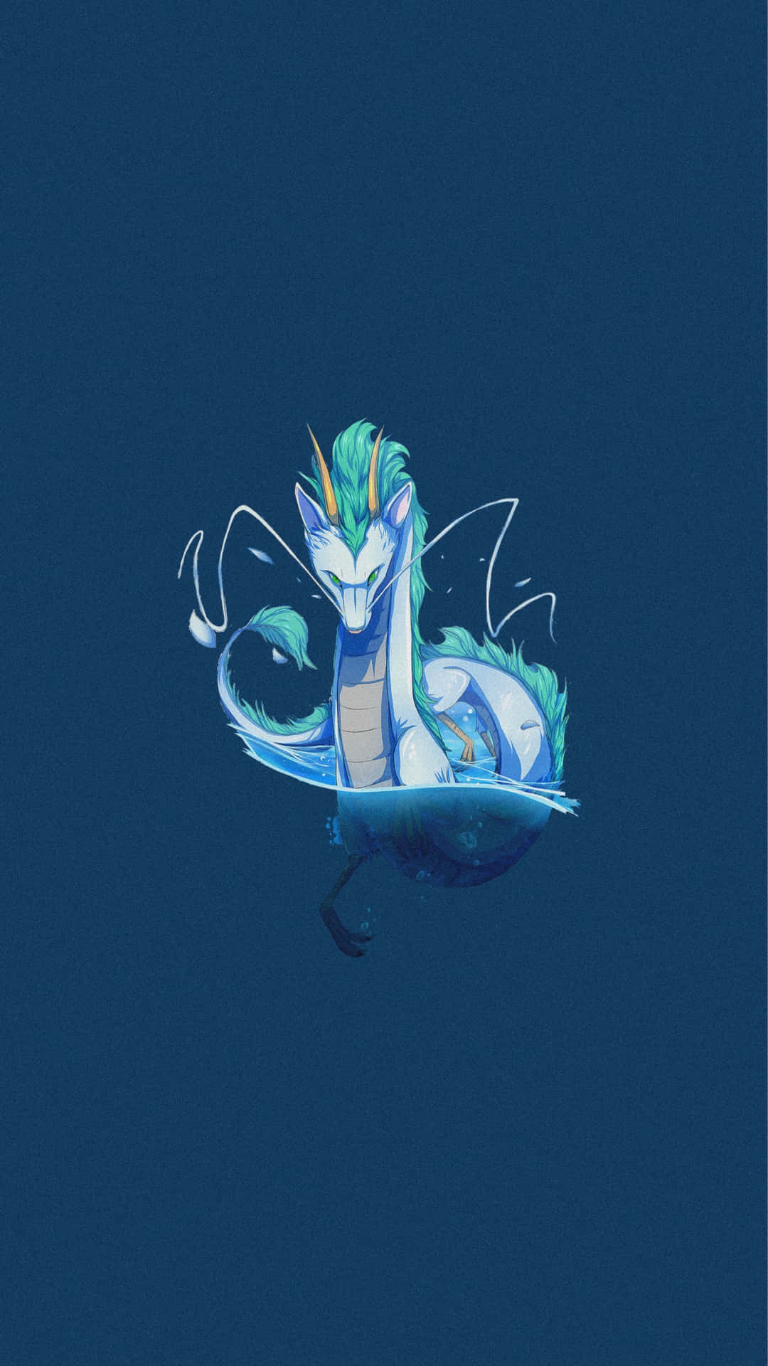 Unlock The Secrets Of Haku's Legendary World Of Spirited Away With This Beautiful Wallpaper Background