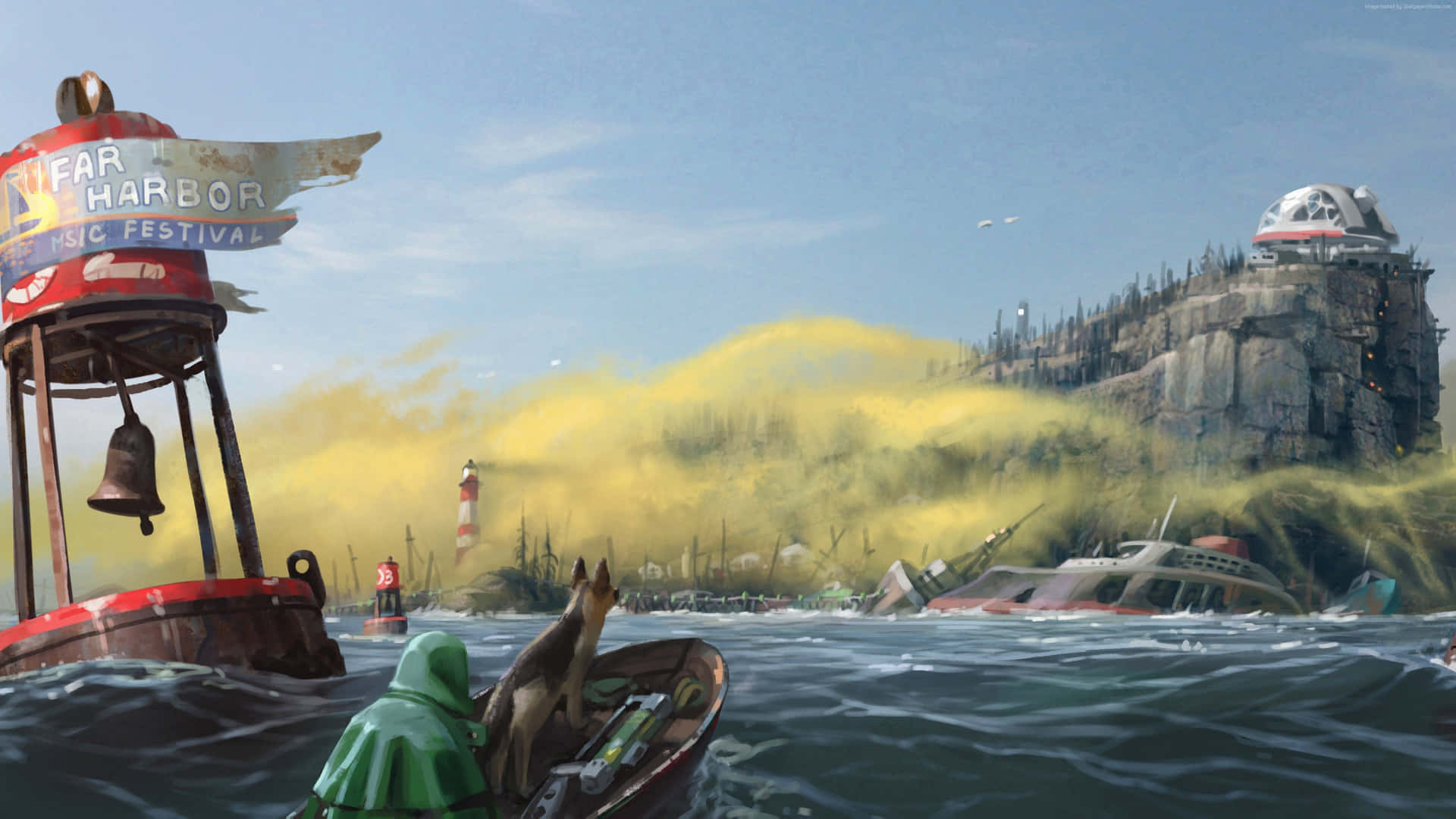 Unlock The Secrets Of The Wasteland With Fallout 4 On Pc Background