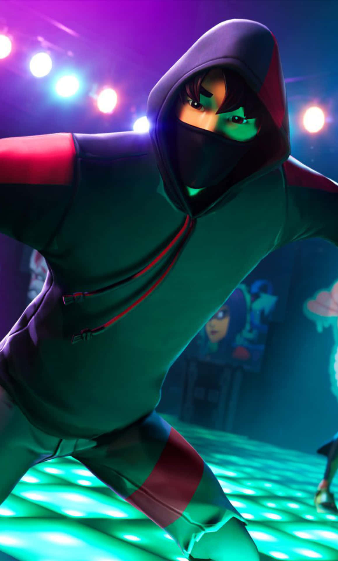 Unlock The Style Upgrade For Ultimate Success With The Fortnite Ikonik Skin. Background