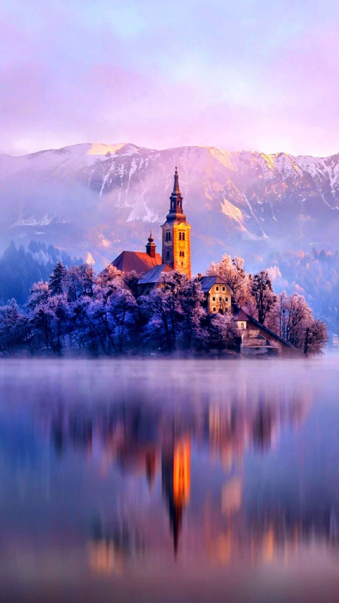Unlock The Winter Vibes With The Snow Iphone Background