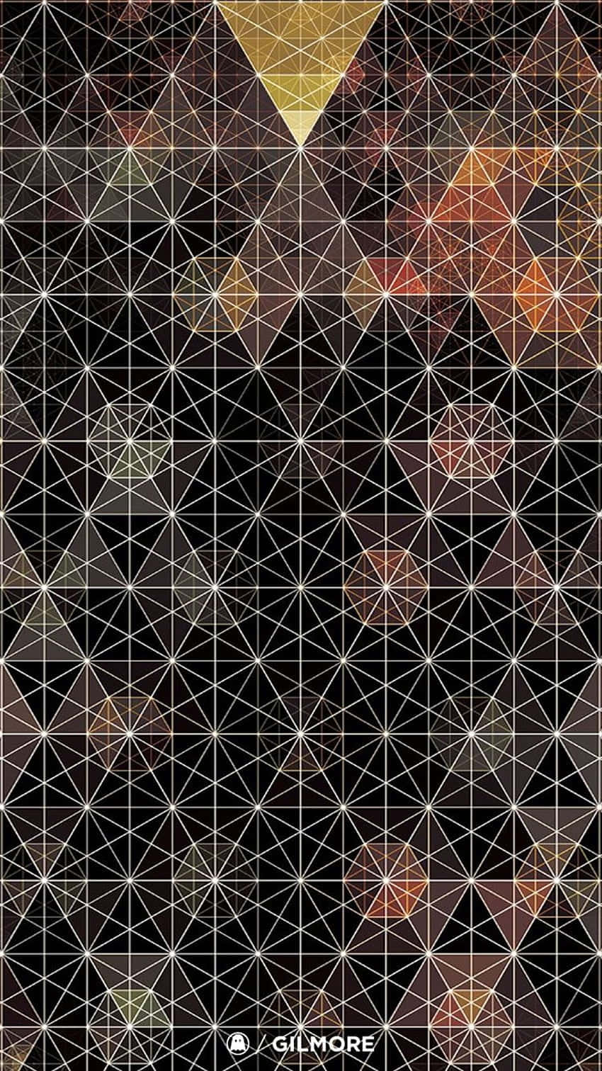 Unlock Unlimited Creativity With The Bold And Modern Geometric Iphone Background