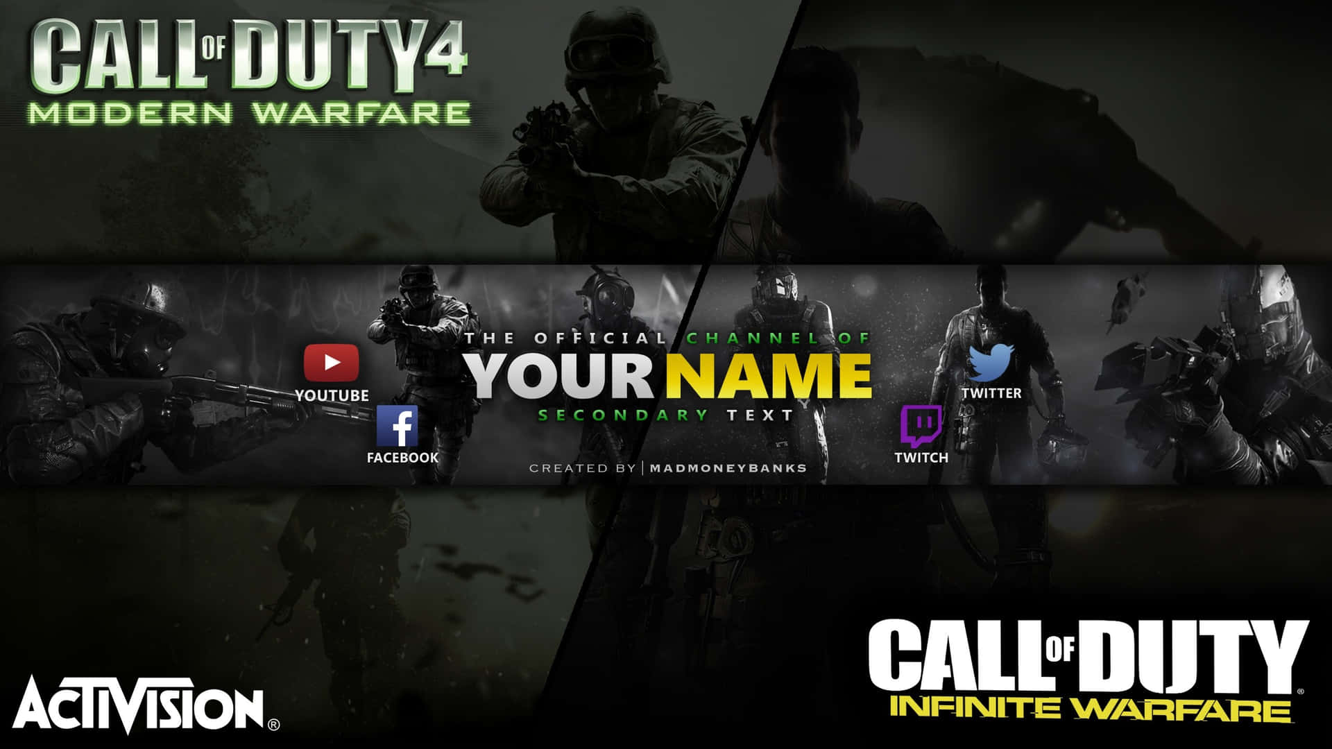 Unlock Your Competitive Streak With Our Youtube Banner Gaming Channel Background