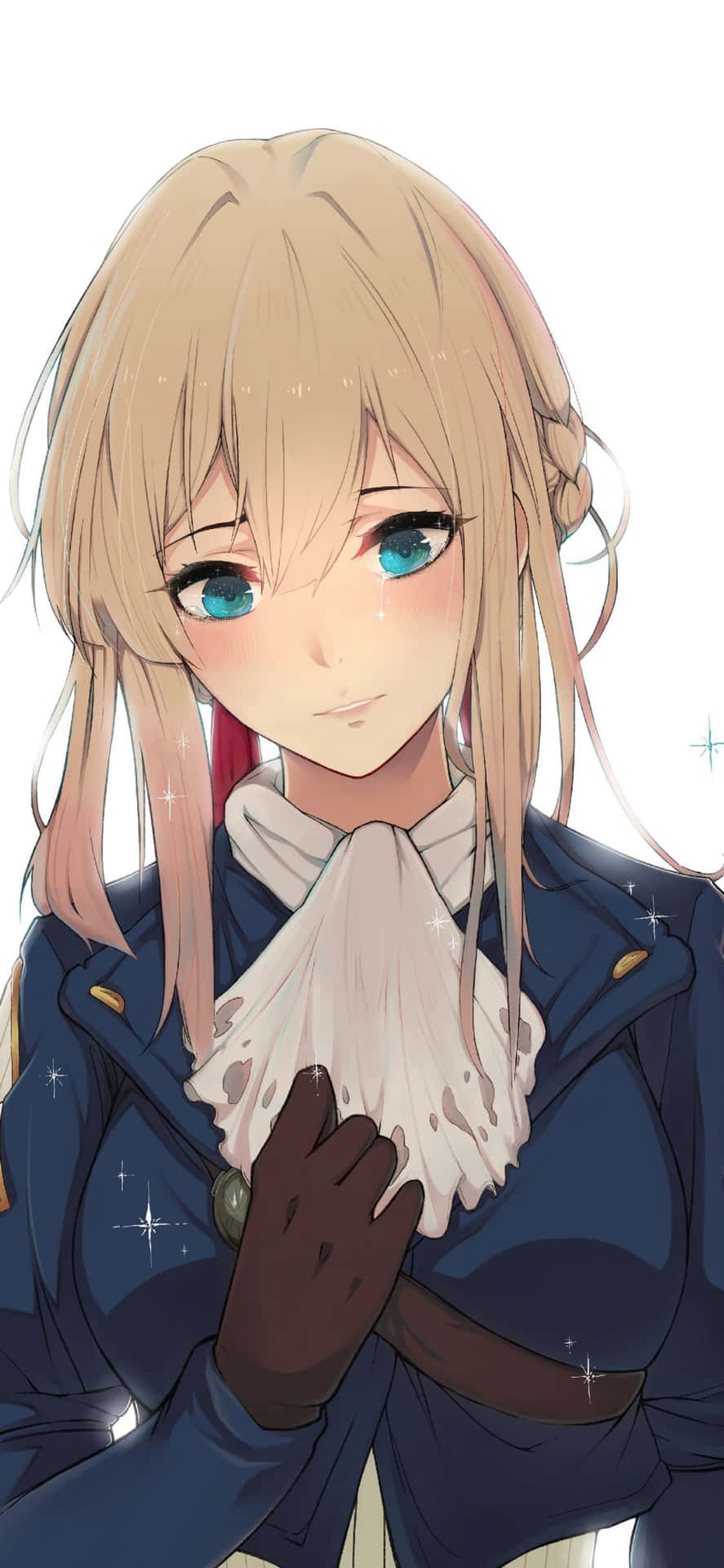 Unlock Your Creativity With Violet Evergarden Iphone! Background
