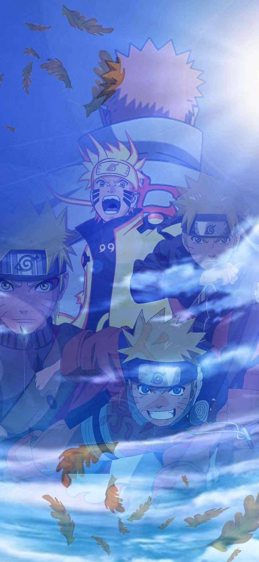 Unlock Your Inner Ninja With Naruto Shippuden On Iphone Background