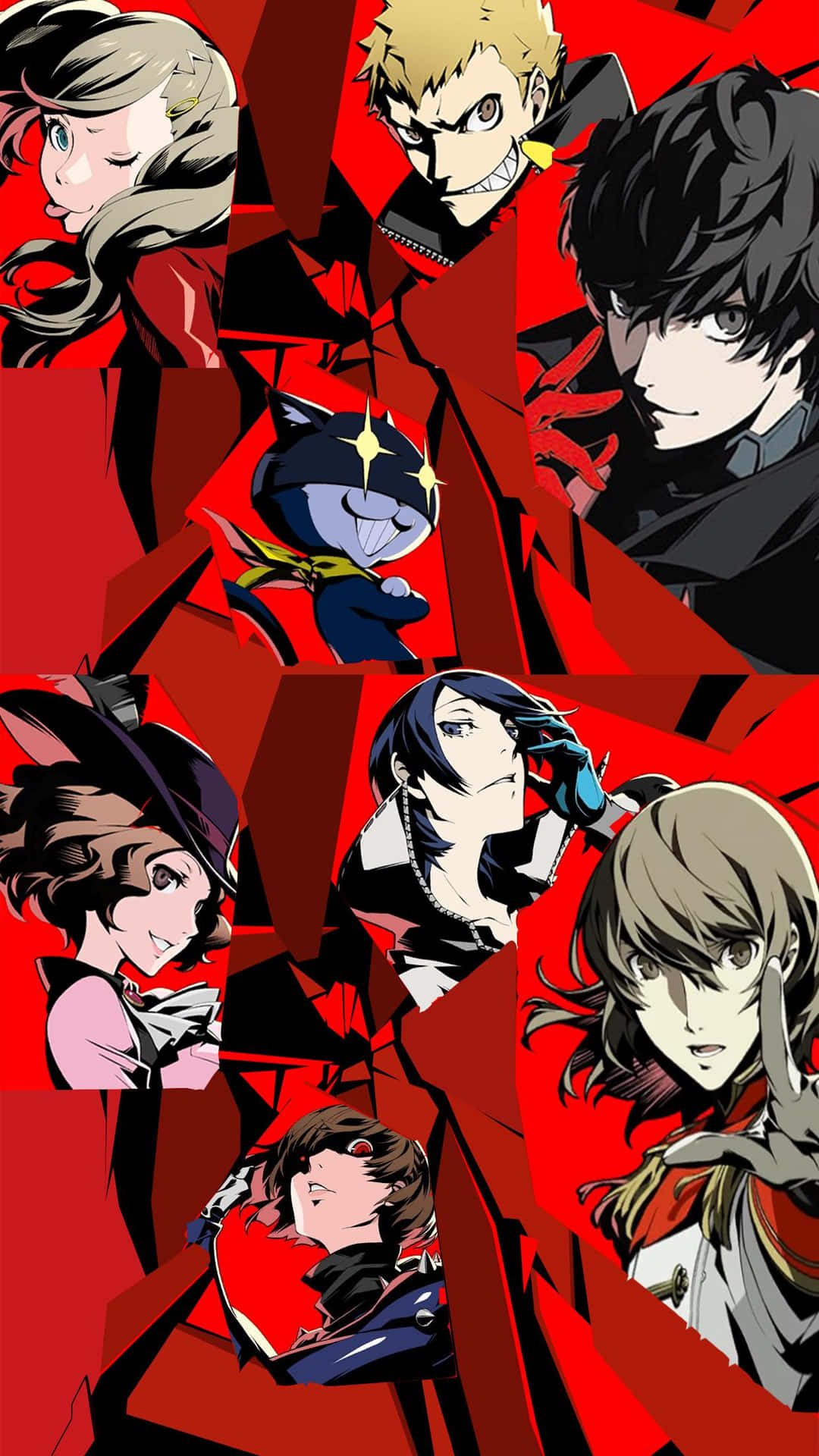 Unlock Your Inner Potential With Persona 5 On Your Iphone Background