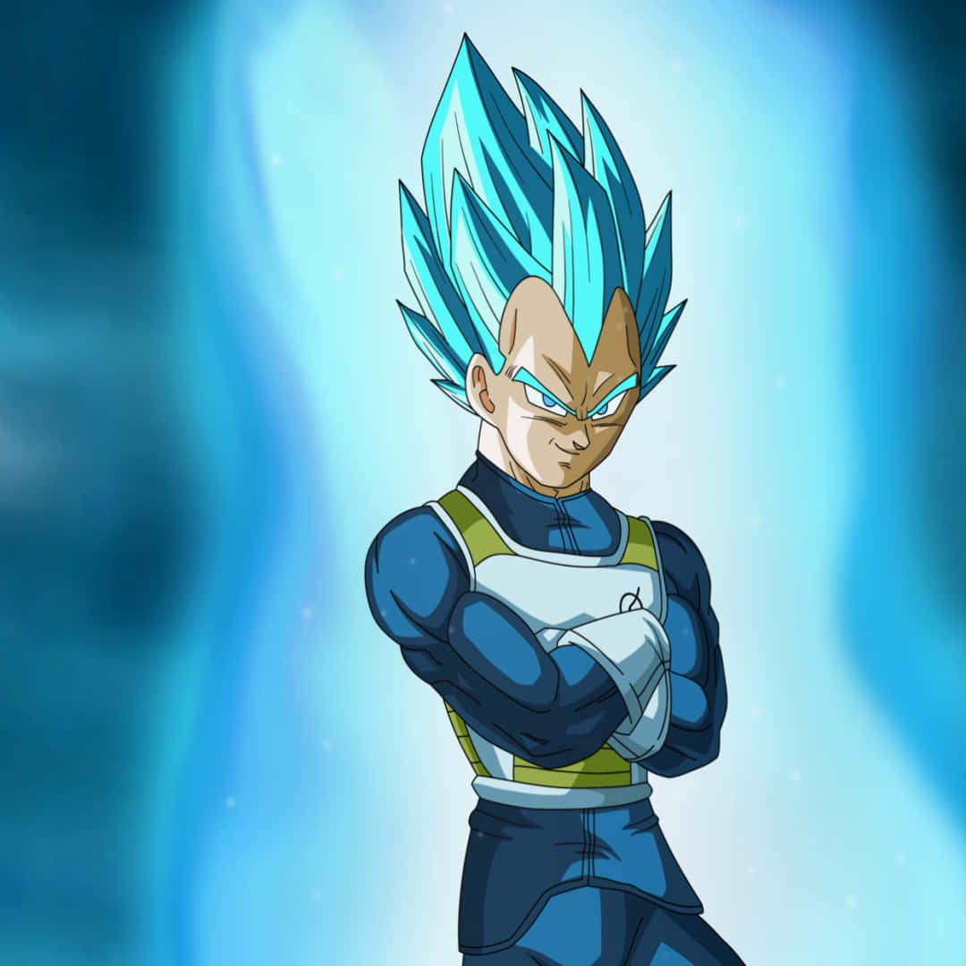 Unlock Your Inner Power With This 1080x1080 Vegeta Blue Wallpaper