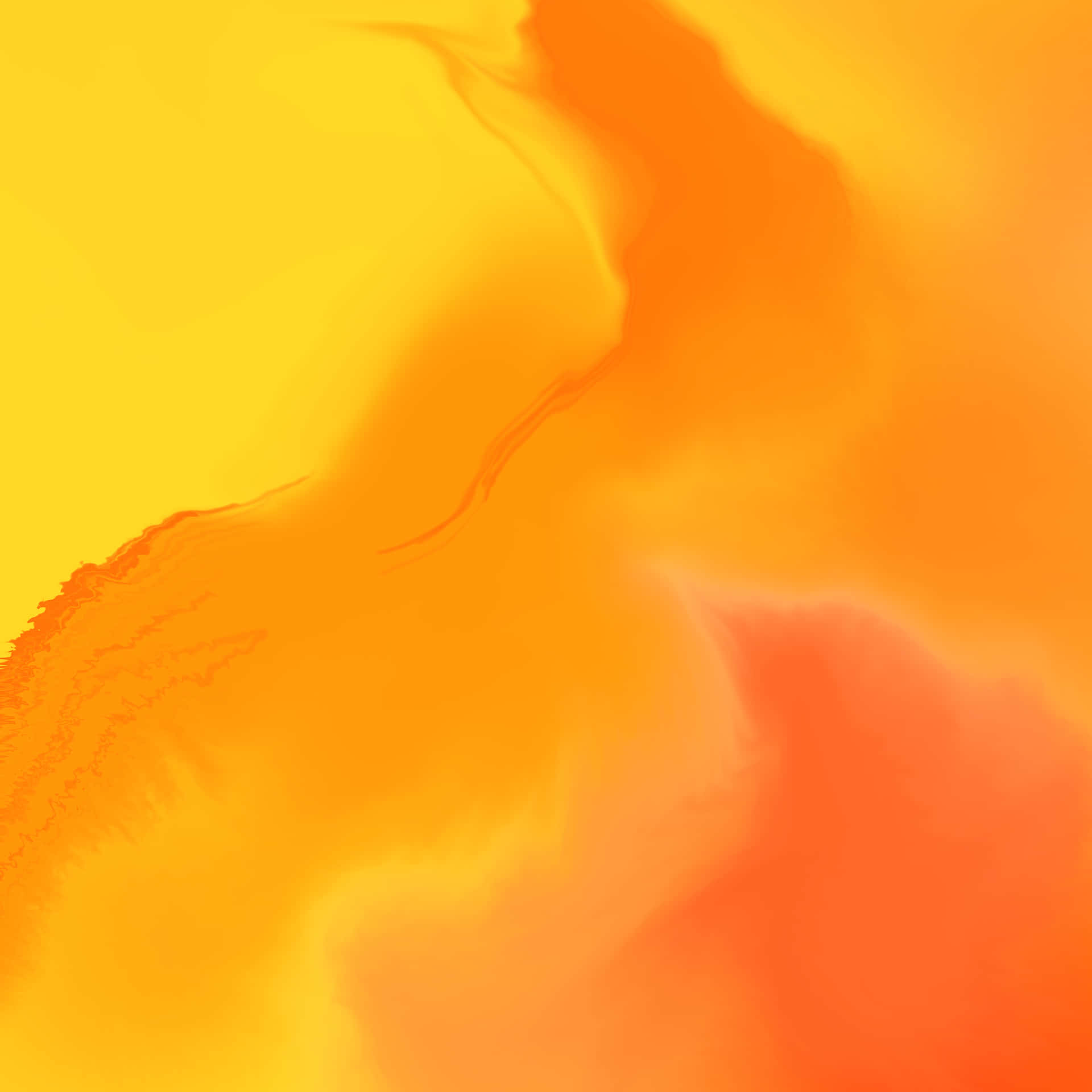 Unlock Your Productivity With An Orange Desktop. Background