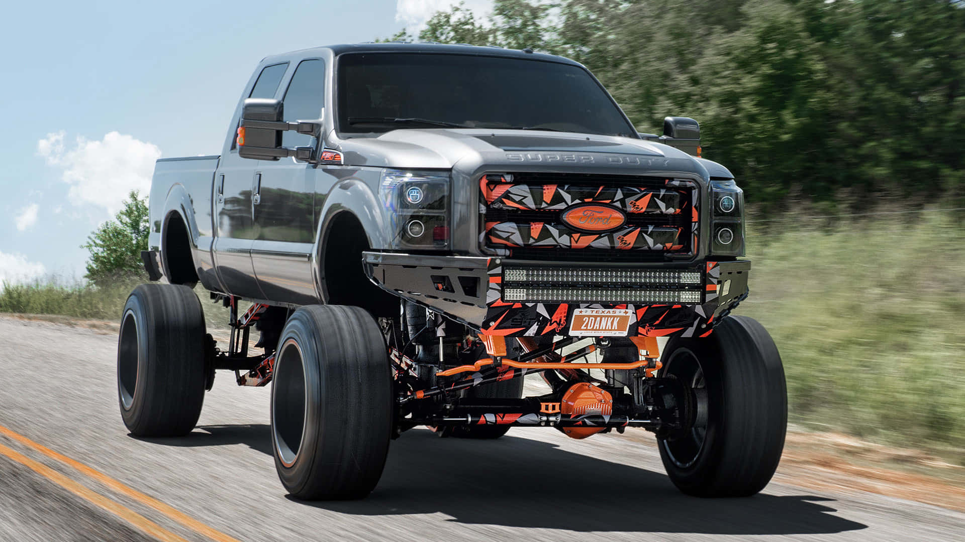 Unlock Your True Potential With Ford Powerstroke Background