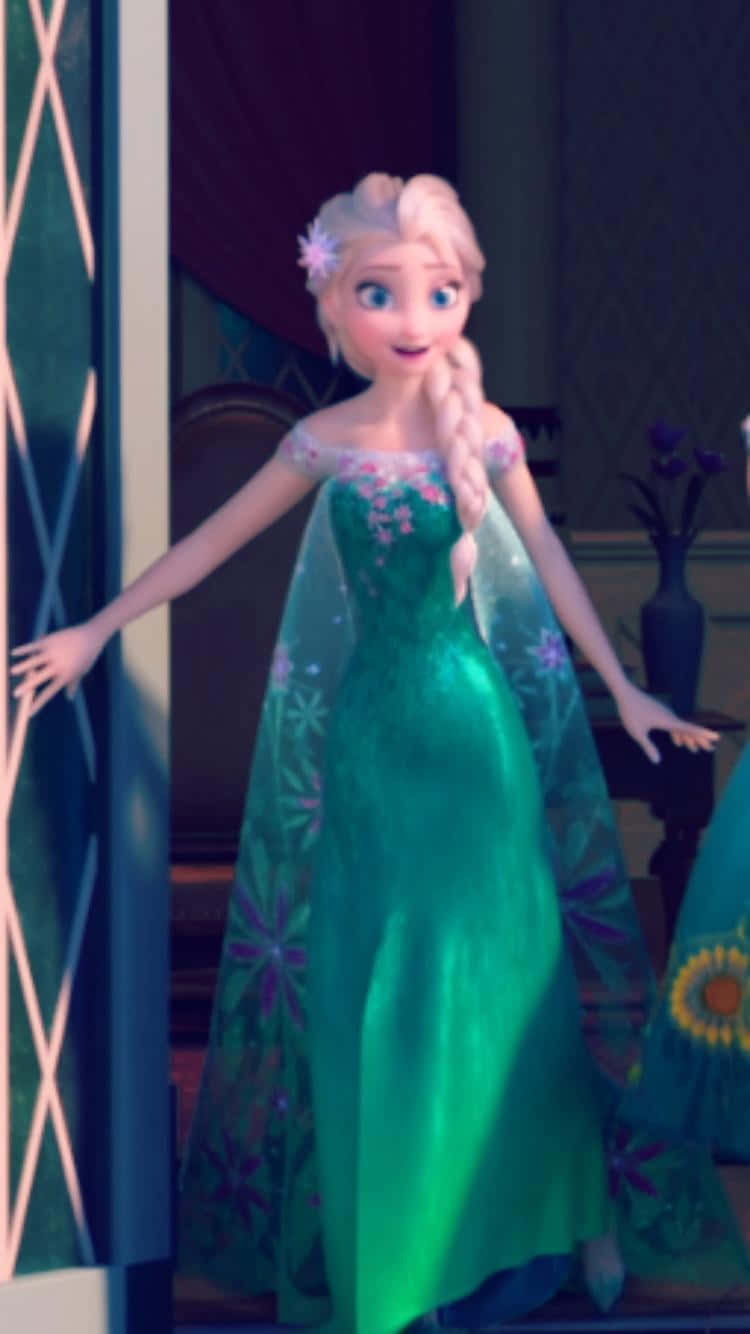 Unlocking The Future With Elsa Phone Background