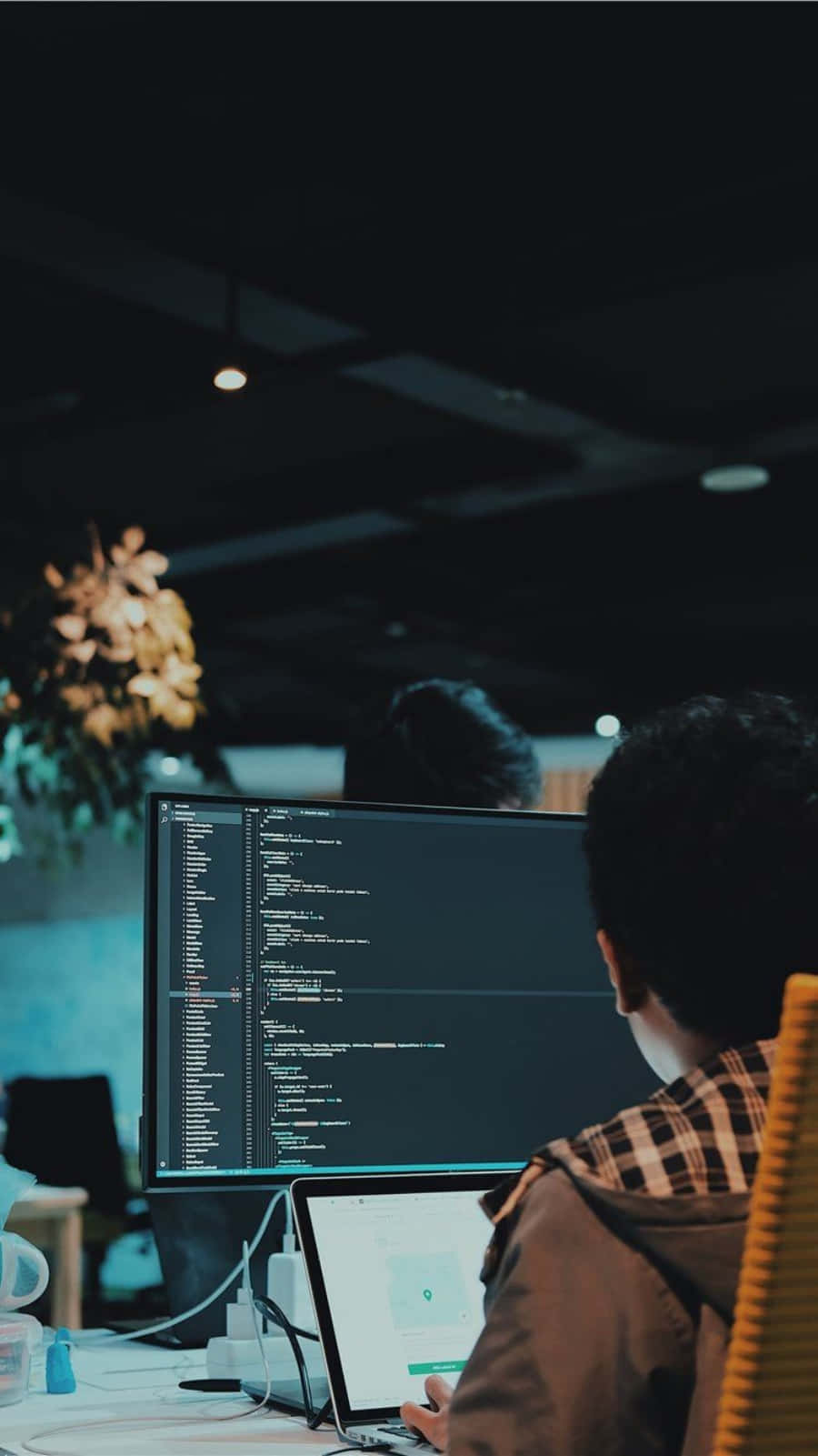 Unlocking The Possibilities Of Coding With An Iphone Background