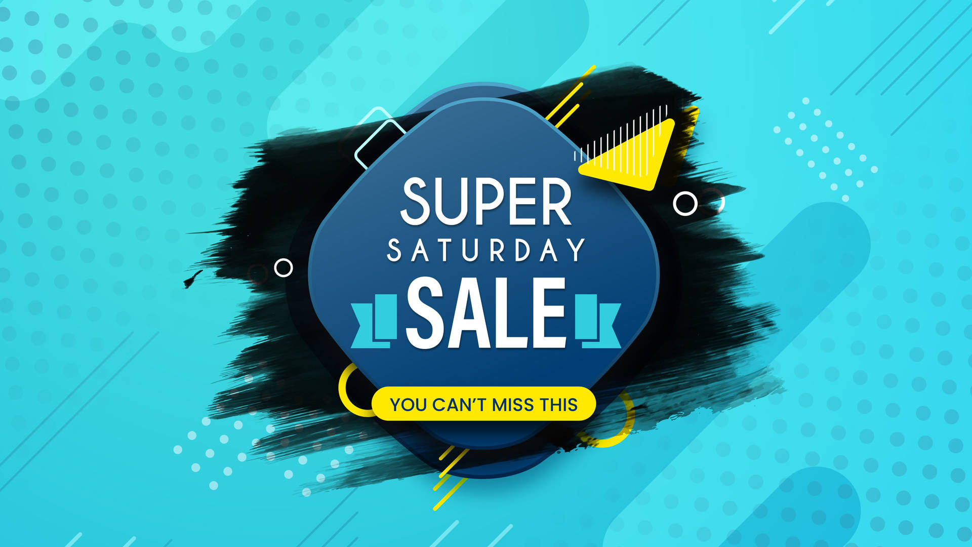 Unmissable Super Saturday Sale Background