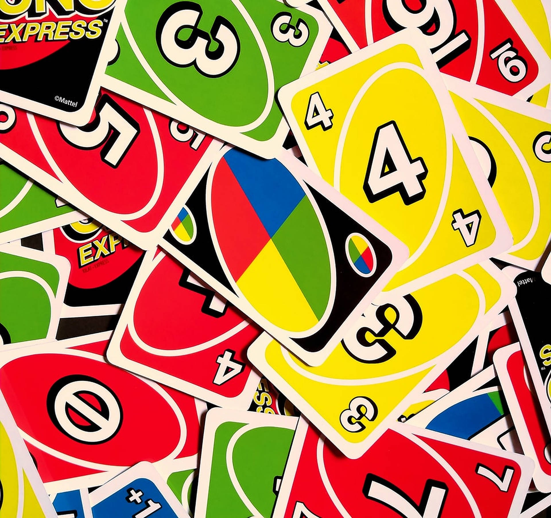 Uno Classic Card Game Background