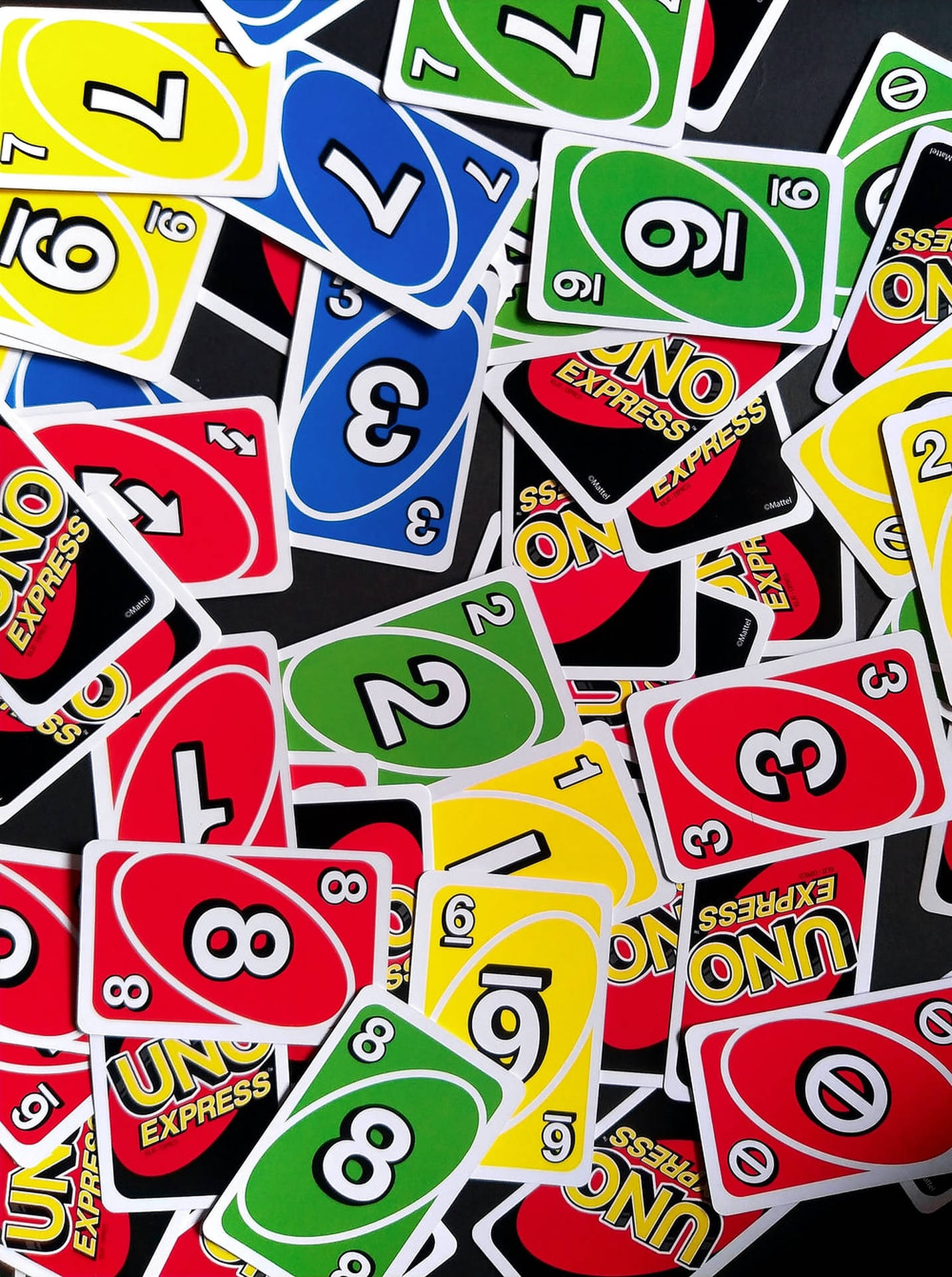 Uno Family Card Game Background