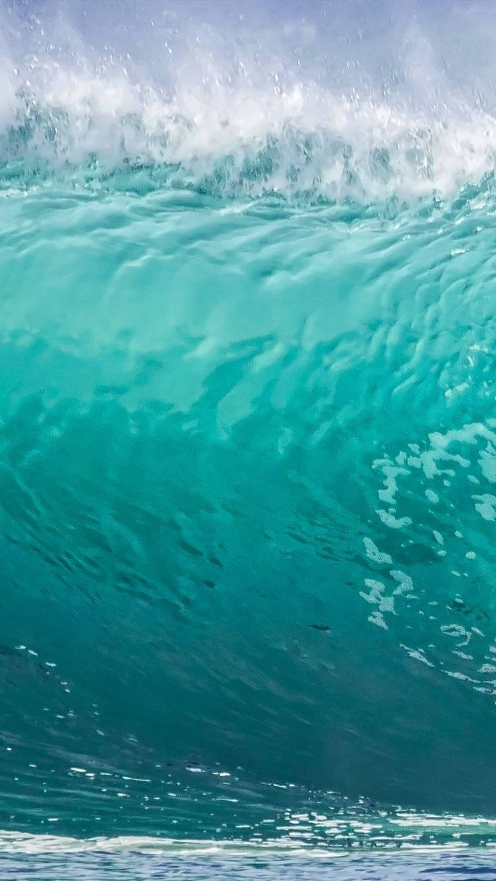 Unobstructed View - An Incredible Beachside Ocean Iphone Wallpaper