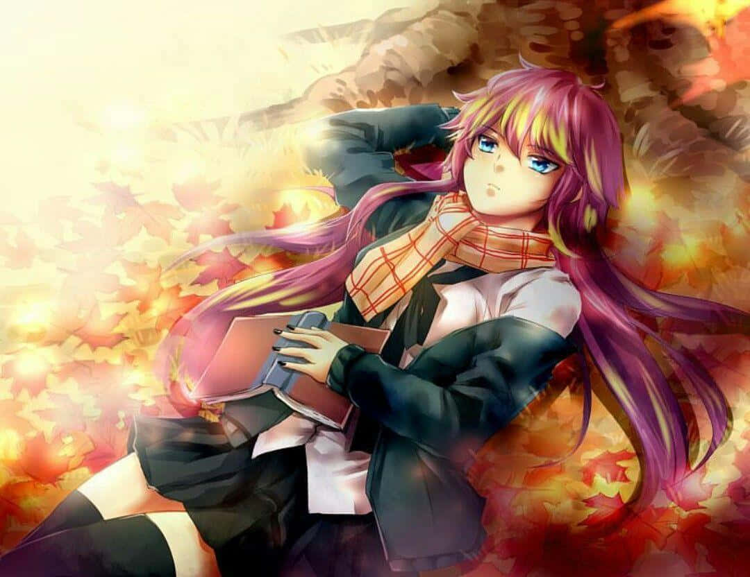 Unordinary Seraphina On The Ground Background