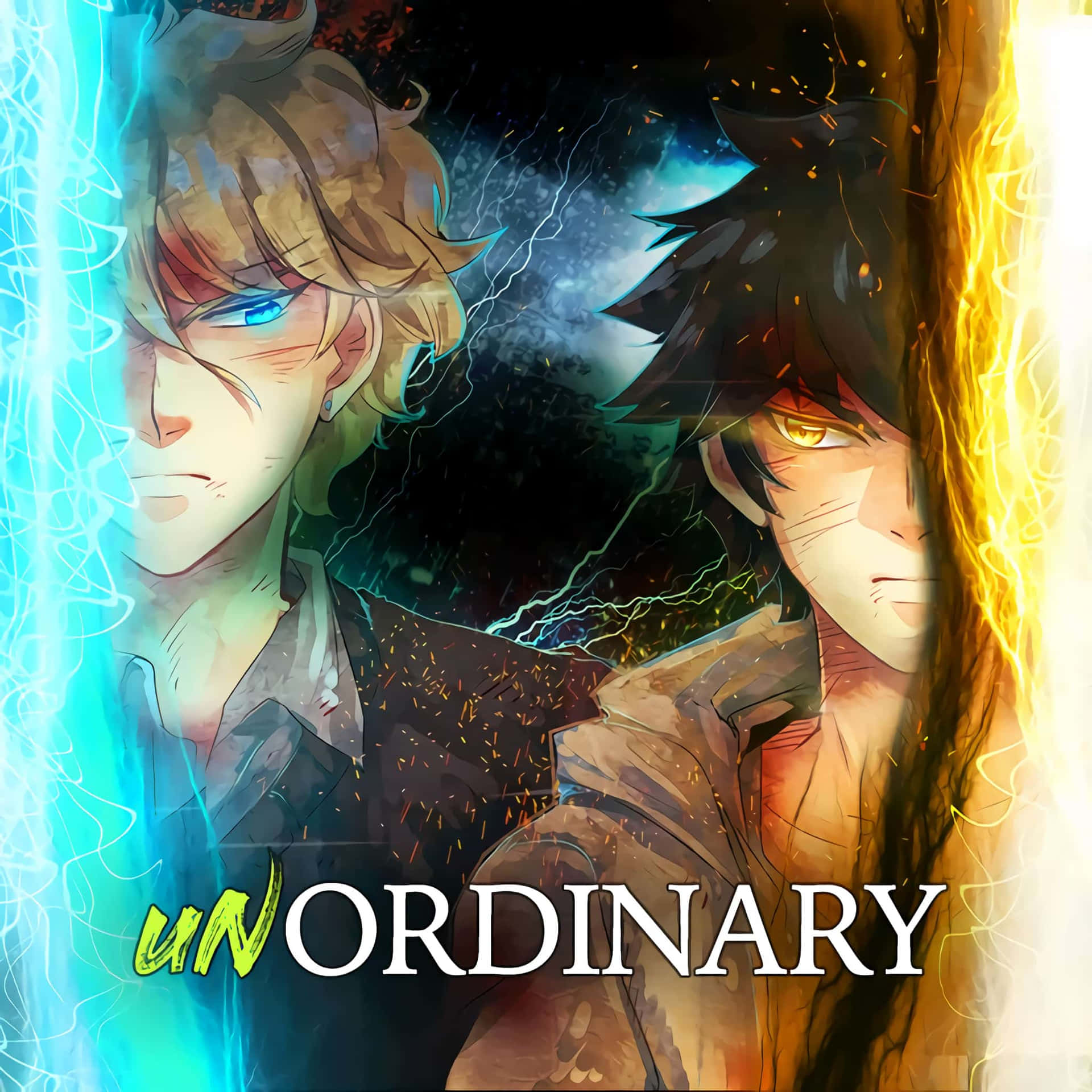 Unordinary Webtoon Poster Design