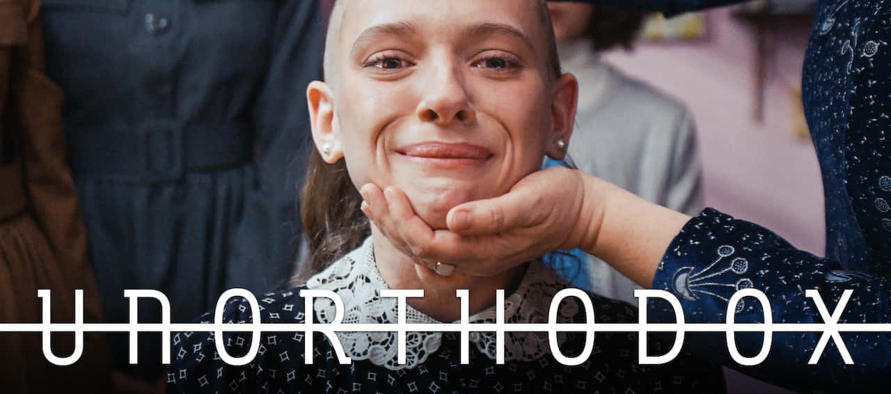 Unorthodox Bald Girl Poster Background