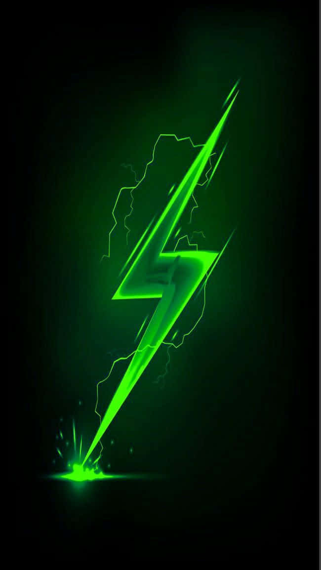 Unplug And Power Up With The New Lightning Bolt Iphone. Background