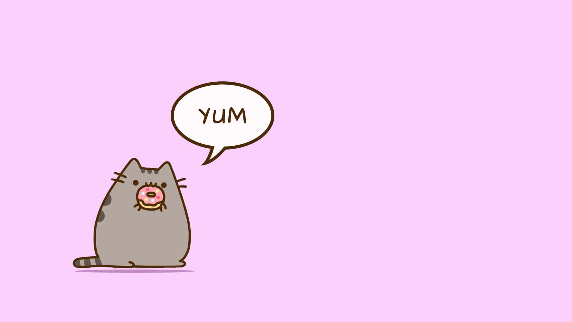 Unplug And Relax With Pusheen Pc Background