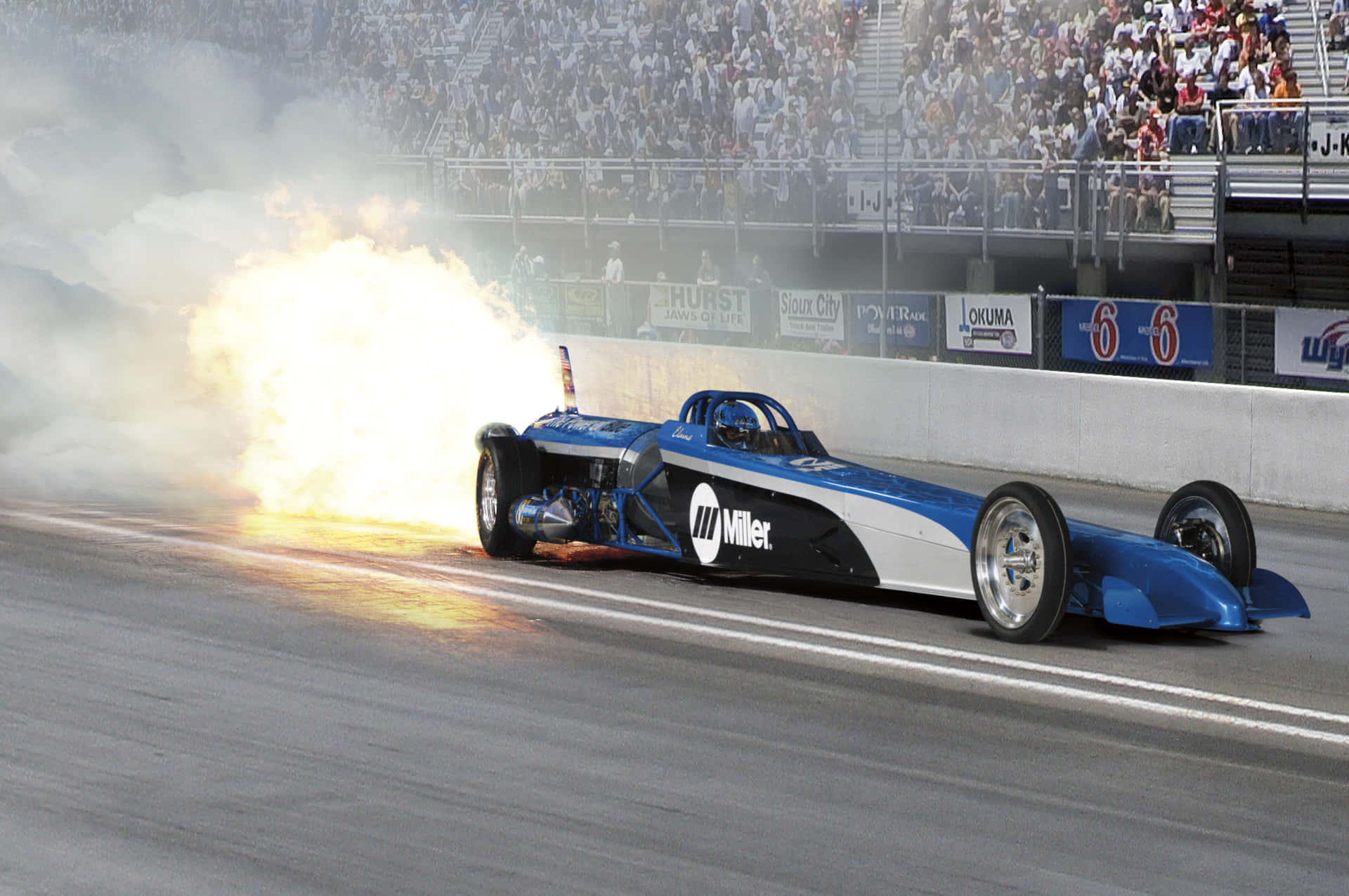 Unrelenting Raceway Background