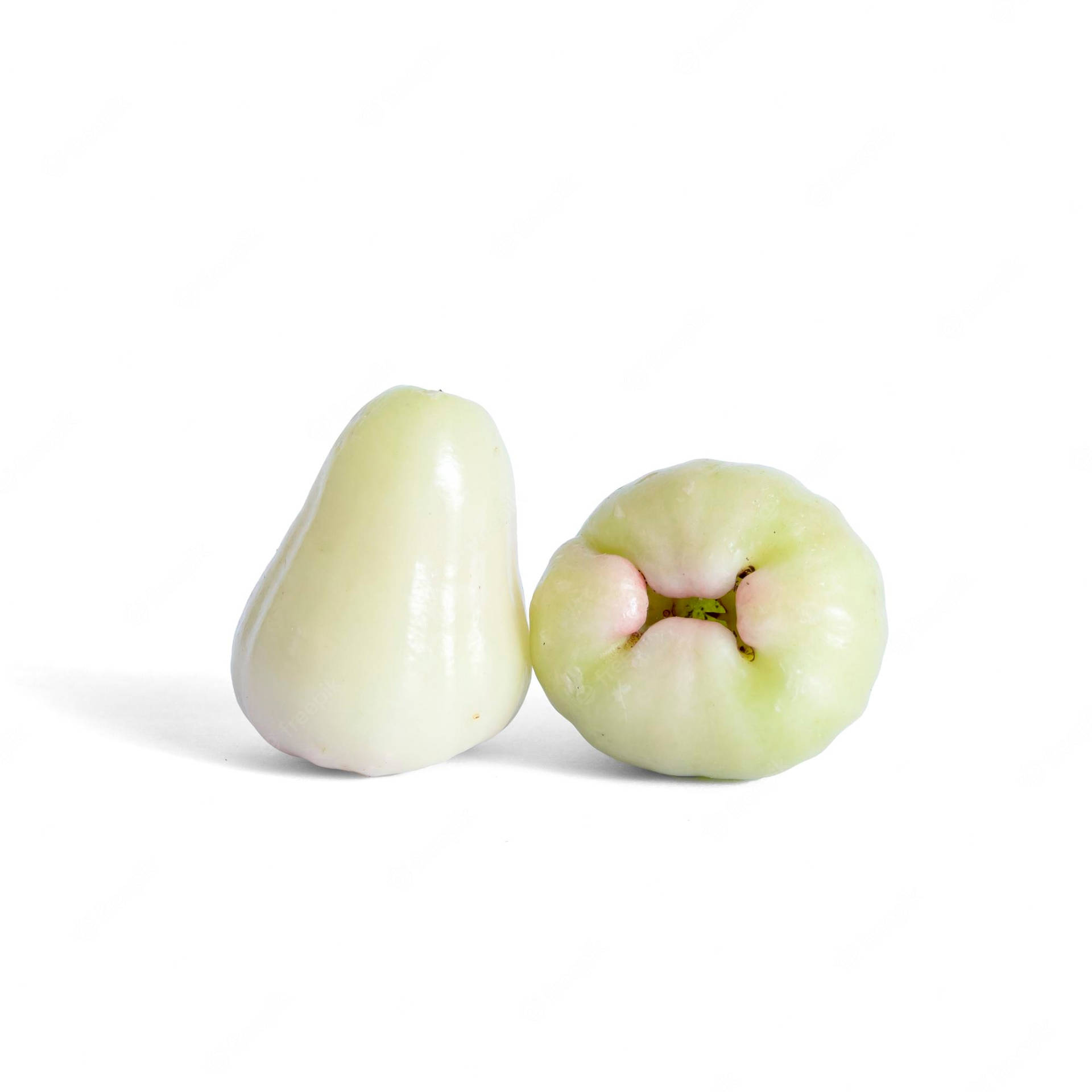 Unripe White Rose Apples