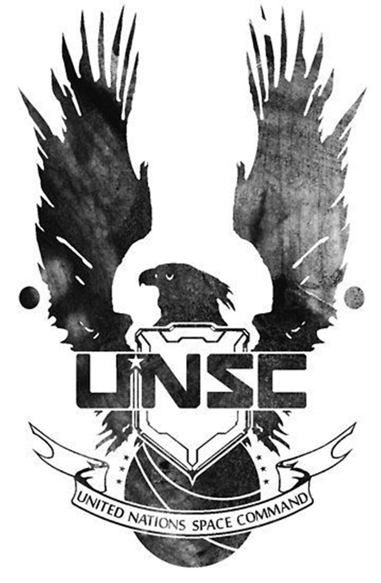 Unsc Bird Halo Logo Background