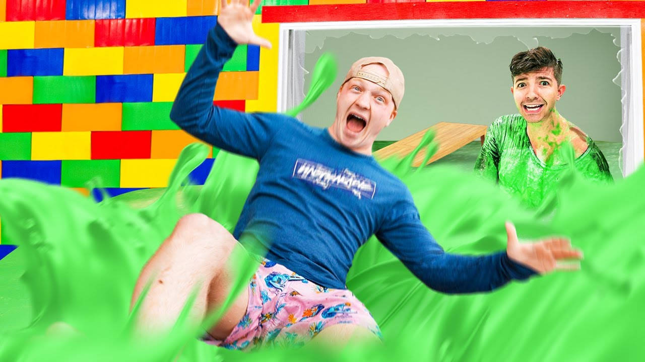 Unspeakable Engulfed In Vibrant Green Slime