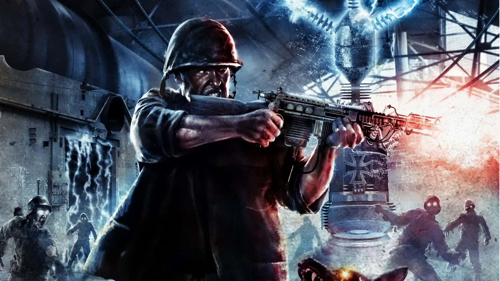 Unstoppable Action With Call Of Duty Black Ops 1 Background