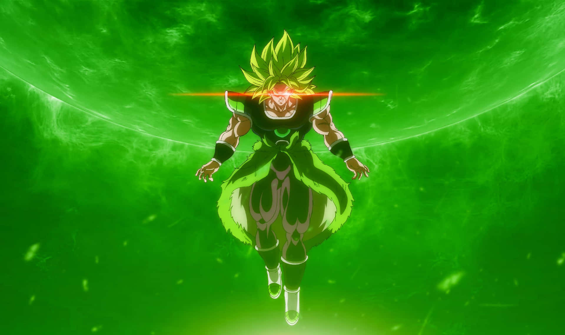 Unstoppable Force Of Power - Broly In 4k Background