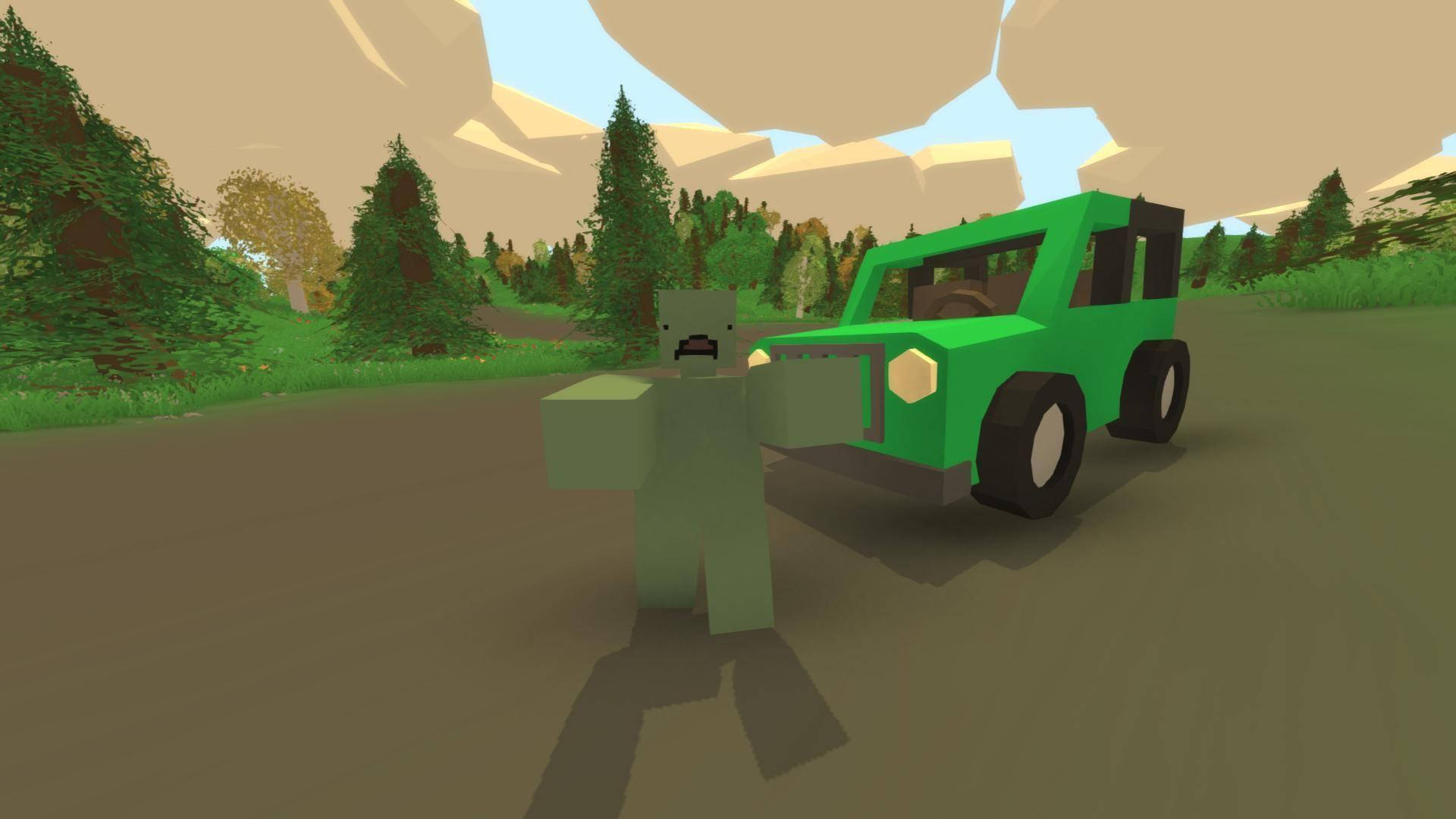 Unturned Green Zombie Npc Background