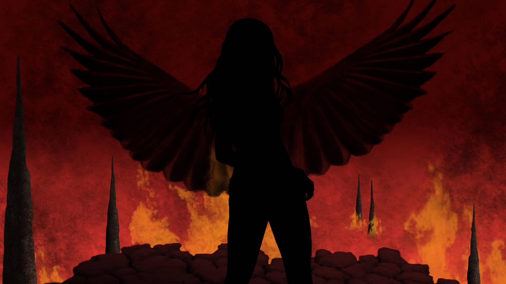 Unveiling Shadows: The Dark Angel In Hell.