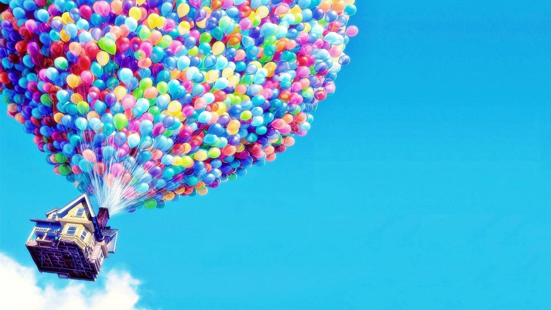 Up Movie Digital Cover Background