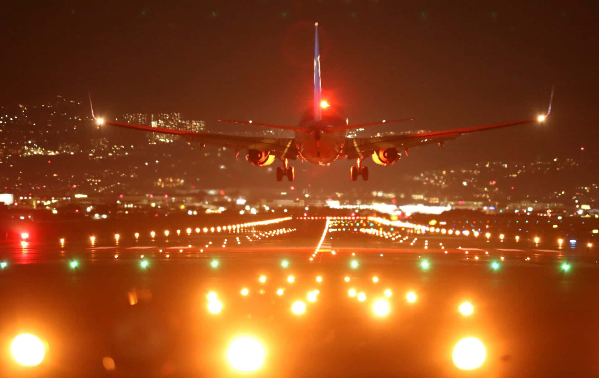 Up, Up And Away In A Stunning Flight Background