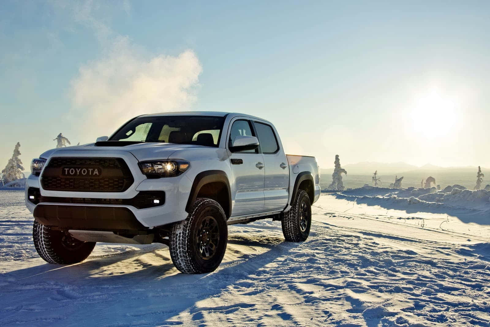 Upgrade To The Powerful Toyota Trd Background