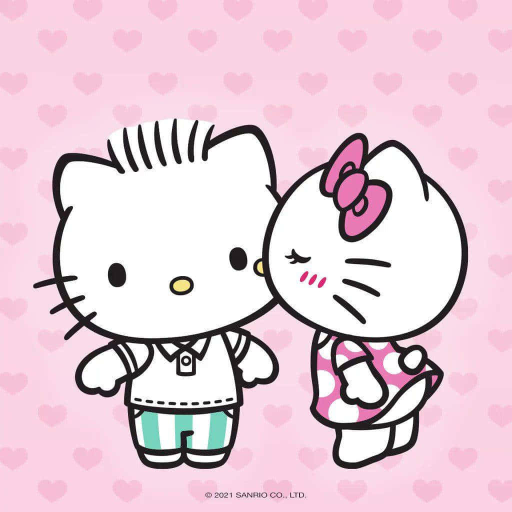 Upgrade Your Computer With The Fun And Stylish Hello Kitty Pc Background