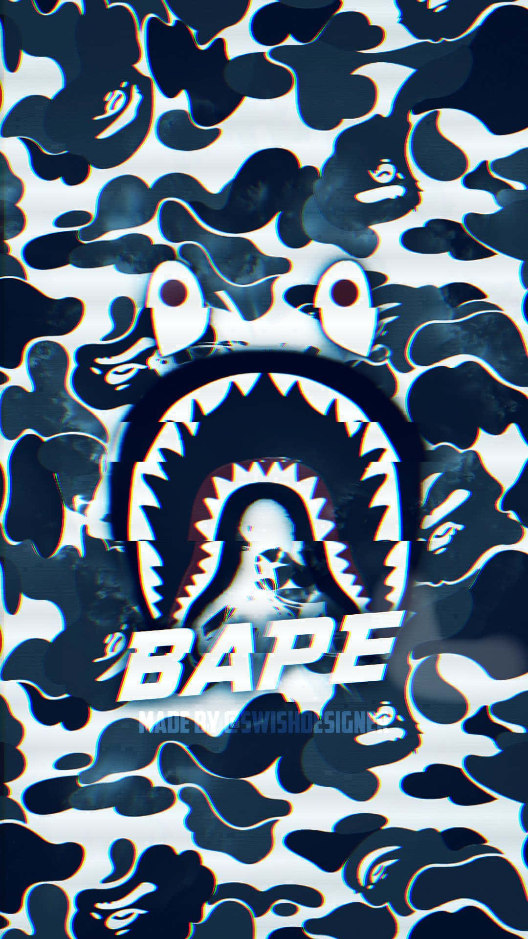 Upgrade Your Device With A Bape Iphone Background