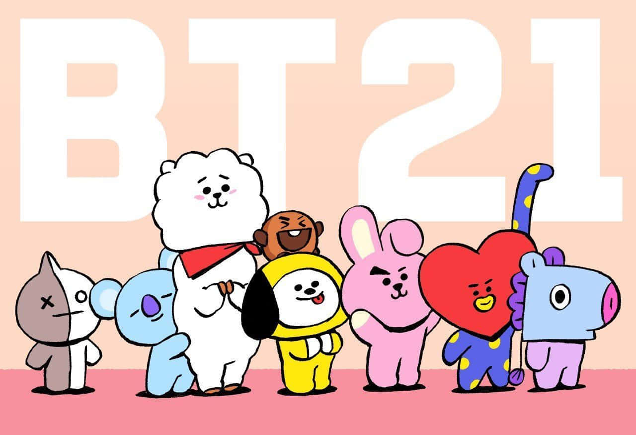 Upgrade Your Entertainment With Bts's Bt21 4k Background