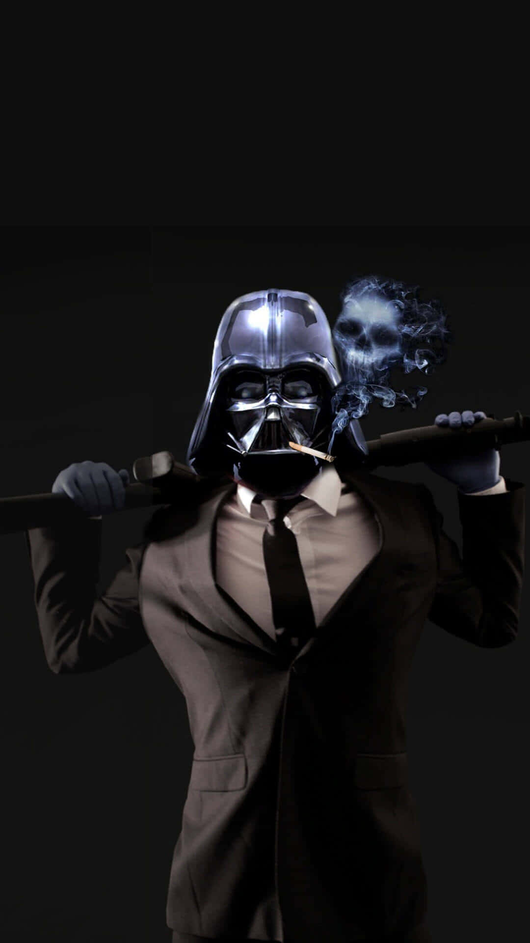Upgrade Your Everyday Phone With This Darth Vader Iphone Background
