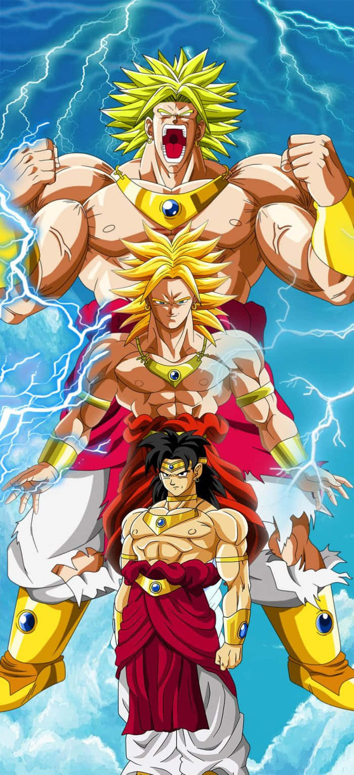 Upgrade Your Tech Game With The New Broly Iphone Background
