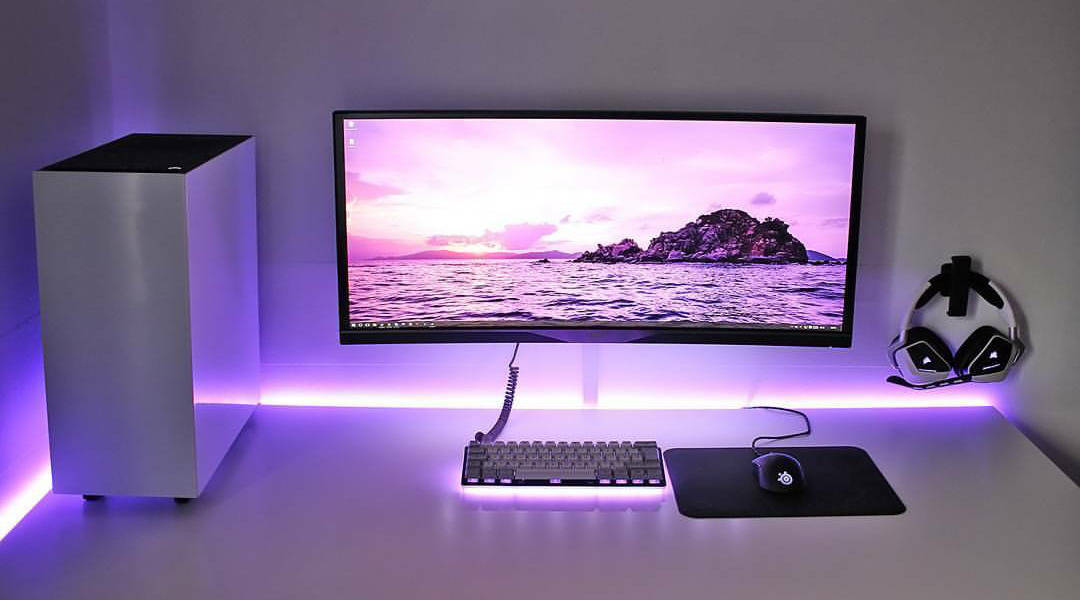 Upgrade Your Workstation With A White Pc Background