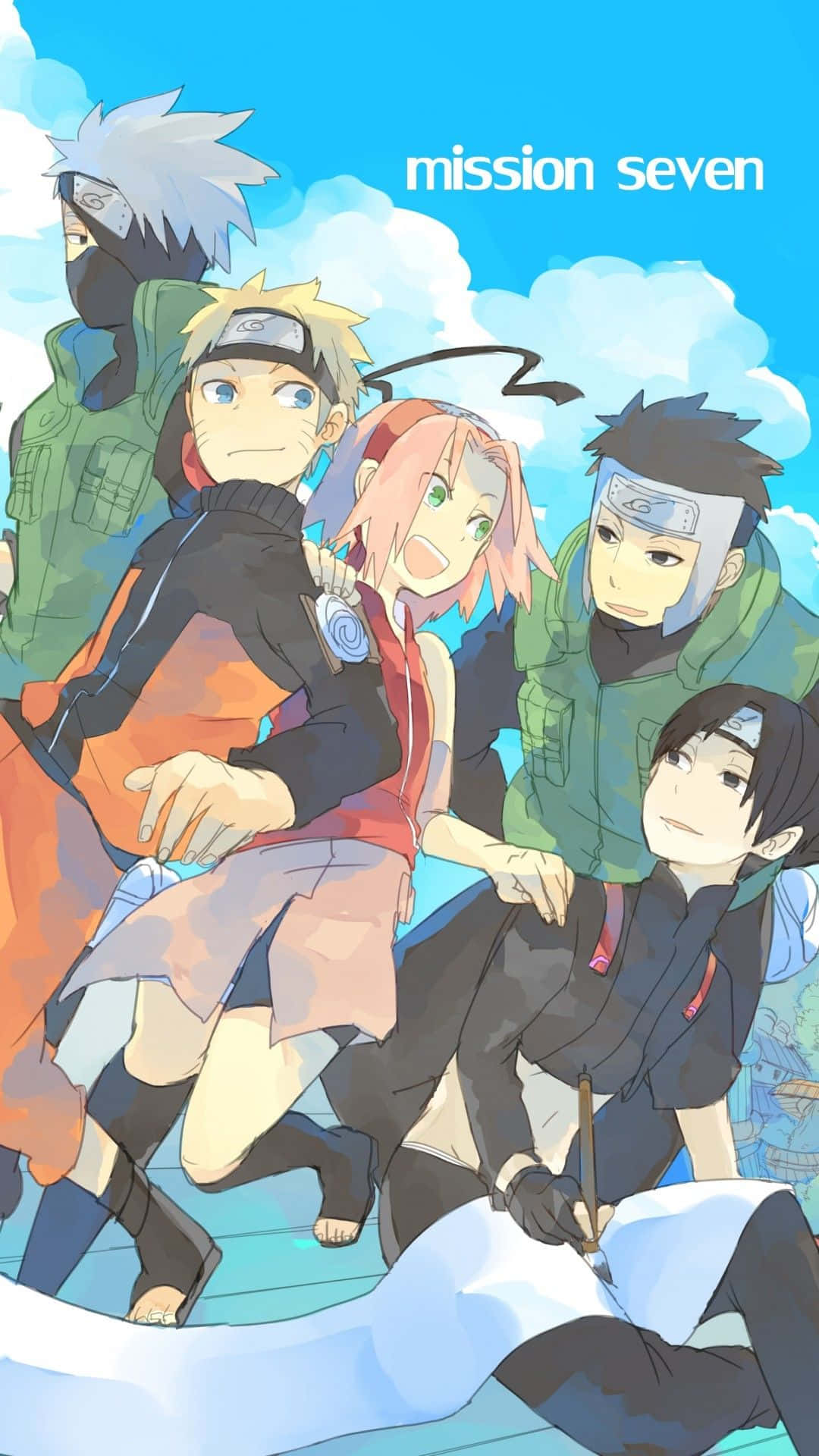 Upload Your Own Ninja Adventure With Kakashi Background