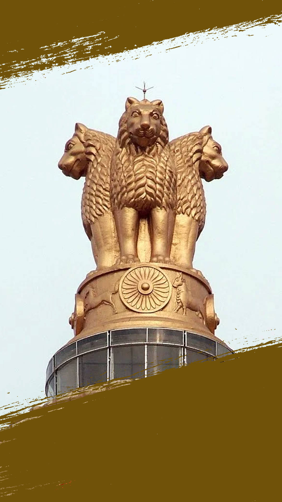 Upsc Statue With Borders