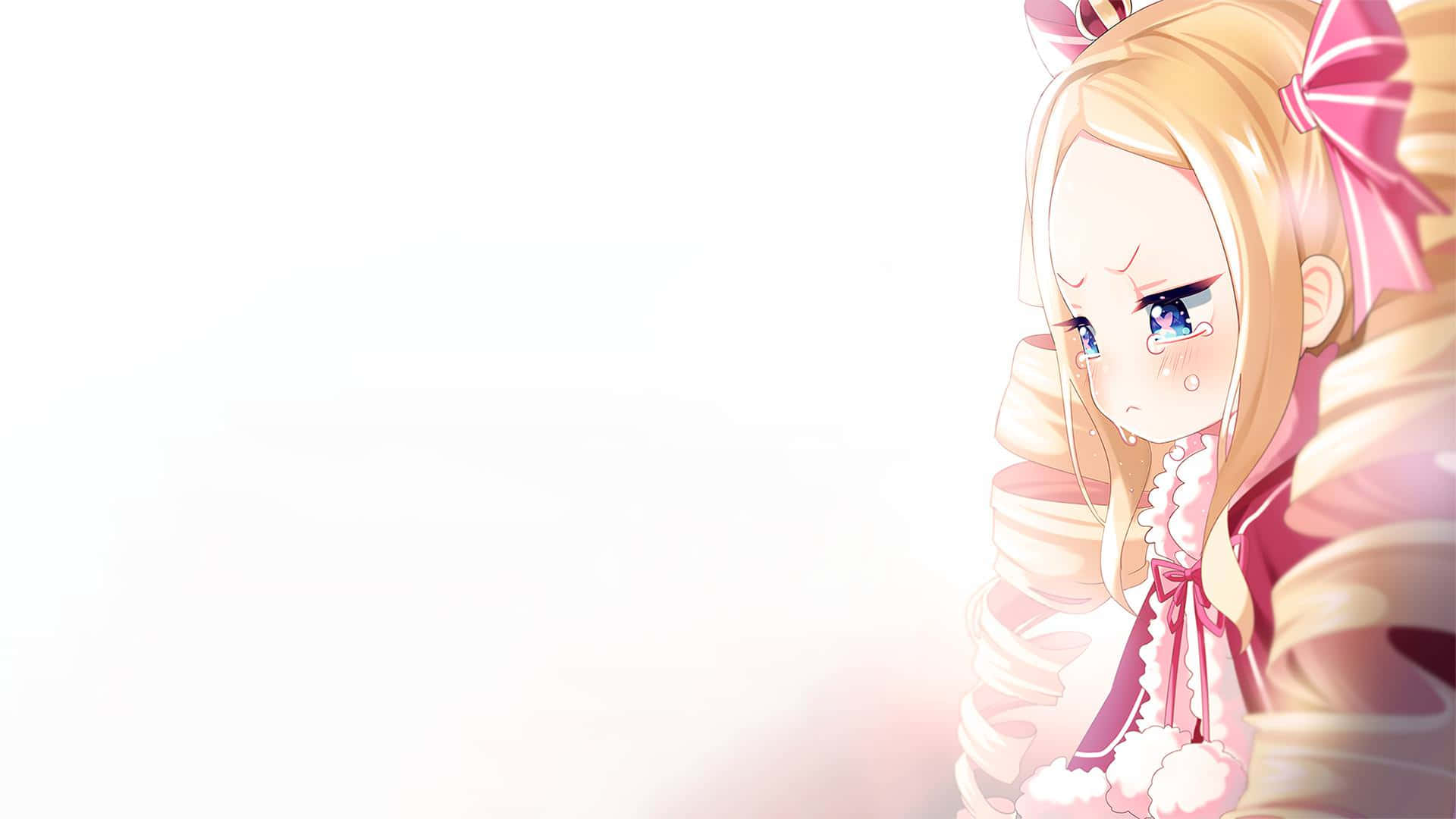 Upset Anime Character Background